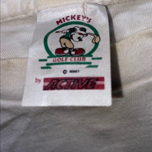Vintage Mickeys Golf Club Tee - Picture 3 of 3
